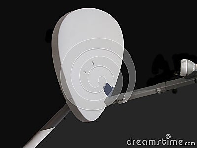 Dish antenna Stock Photo