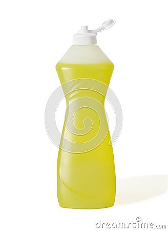 Dish Soap Bottle Stock Photo