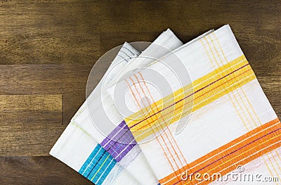 Dish towels Stock Photo