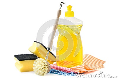 Dishwashing detergent Stock Photo