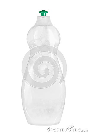 Dishwashing Liquid Bottle Stock Photo