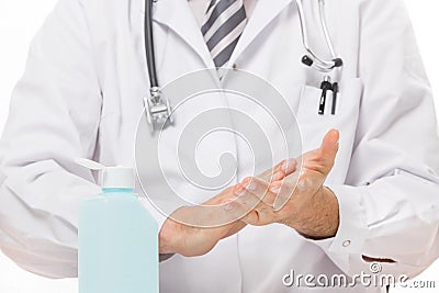 Disinfection Stock Photo