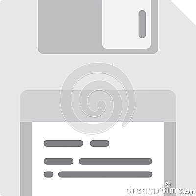 Diskette icon vector computer floppy disk isolated Vector Illustration