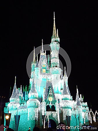 Disney Castle Editorial Stock Photo