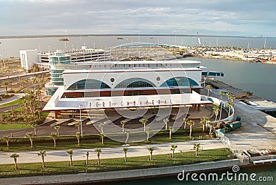 Disney cruise line terminal port Editorial Stock Photo