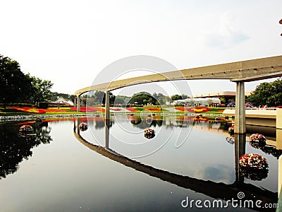 Disney Epcot Center Stock Photo