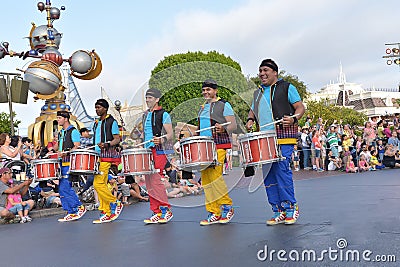 Disney Land Parade Editorial Stock Photo