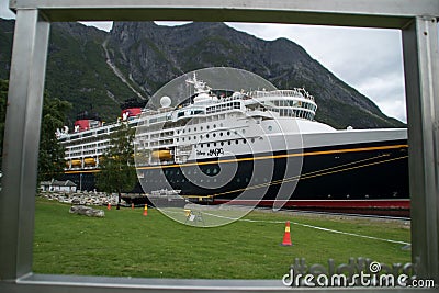 Disney Magic in Eidfjord Editorial Stock Photo