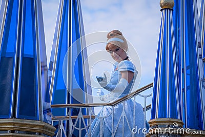 Disney Princess Parade at Magic Kingdom, February 2022 Editorial Stock Photo