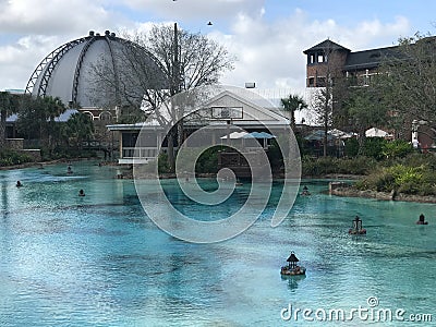 Disney Springs, Orlando, Florida Editorial Stock Photo