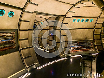 Disney Star Wars Spaceship Nobody Editorial Stock Photo