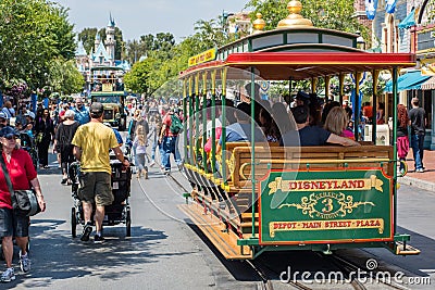 Disneyland in Anaheim, California Editorial Stock Photo