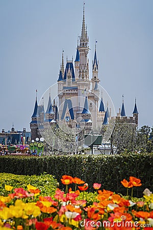 Disneyland Castle Editorial Stock Photo