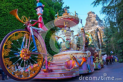 Disneyland Character Parade Editorial Stock Photo