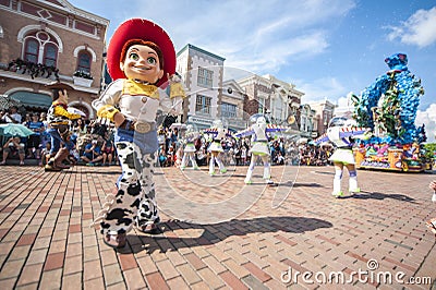 Disneyland HK Editorial Stock Photo