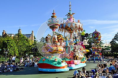 Disneyland parade Editorial Stock Photo