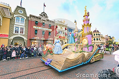 Disneyland Paris Parade Editorial Stock Photo