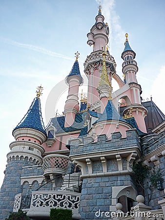 DISNEYLAND PARIS Princess Castle Editorial Stock Photo