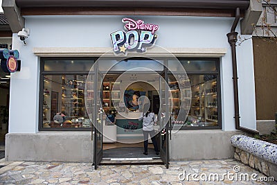 Disneyworld Pop Shop, Shanghai Editorial Stock Photo