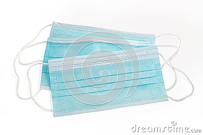 Disposable Filter Masks Stock Photo