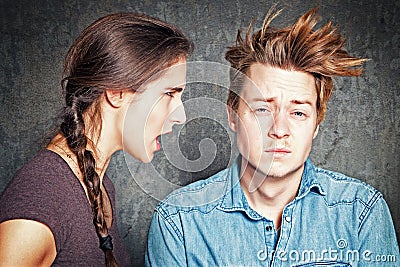 Dispute Stock Photo