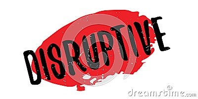 Disruptive rubber stamp Vector Illustration