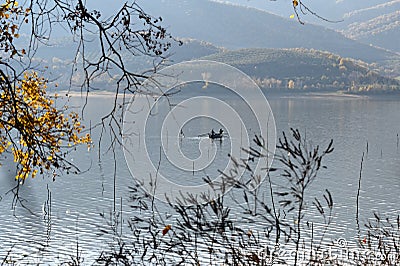 Kerkini Lake in Greece Stock Photo