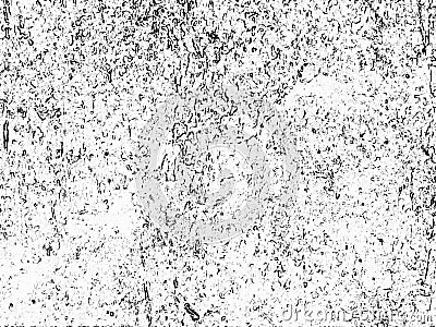 Distressed halftone grunge black and white texture Stock Photo