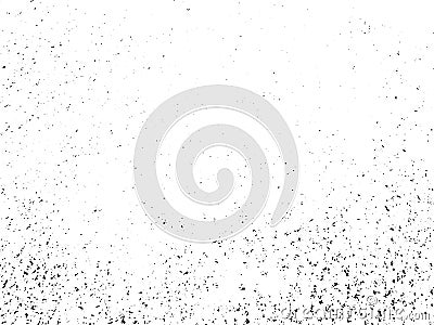 Rusty Metal Distressed Vector Textured Background Vector Illustration