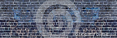 Distressed Painted Brick Wall Background Isolated Design Stock Photo