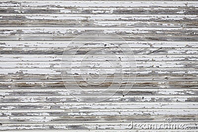 Distressed White Wood Wall Backdrop or Floordrop for Photographers Stock Photo