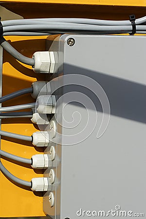 Distribution box Stock Photo