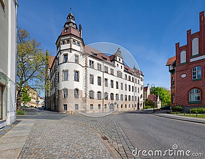 District Court building in Cottbus, Germany Stock Photo
