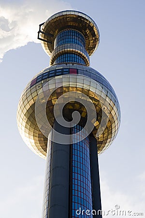 District heating Vienna Stock Photo