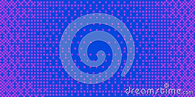 Dither Pattern Bitmap Faded Texture Halftone Gradient Abstract Background. Glitch Screen With Flicker Pixels Effect Vector Illustration