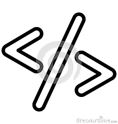 Div Isolated Vector Icon which can easily modify or edit Vector Illustration