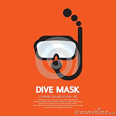 Dive Mask Vector Illustration