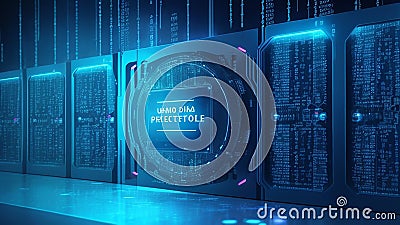Protecting AI Algorithms Background Stock Photo