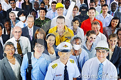 Diverse Business People Successful Career Concept Stock Photo