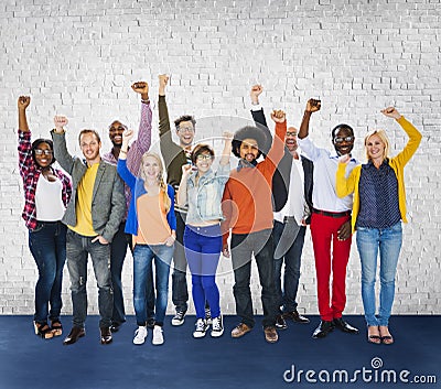 Diverse Diversity Ethnic Ethnicity Unity Variation Concept Stock Photo