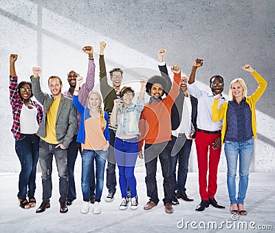 Diverse Diversity Ethnic Ethnicity Unity Variation Concept Stock Photo