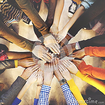 Diverse Diversity Ethnic Ethnicity Variation Unity Team Concept Stock Photo