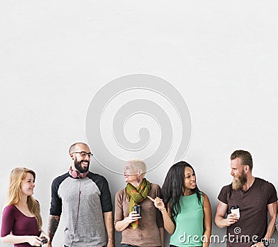 Diverse Group of People Community Togetherness Concept Stock Photo