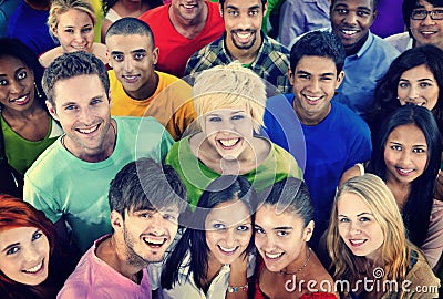 Diverse People Friends TogethernessT eam Community Concept Stock Photo