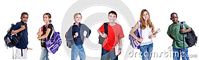 Diverse Students Stock Photo