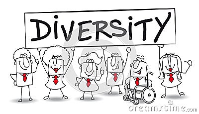 Diversity Vector Illustration