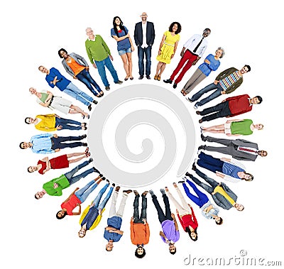 Diversity Ethnicity Multi-Ethnic Variation Togetherness Concept Stock Photo