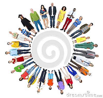 Diversity Ethnicity Multi-Ethnic Variation Togetherness Concept Stock Photo