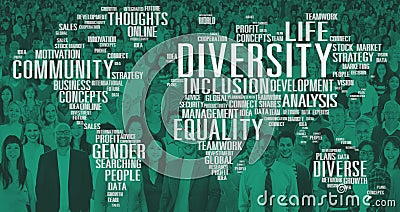 Diversity Ethnicity World Global Community Concept Stock Photo