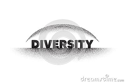 Diversity and Inclusion culture equity logo. Stop homophobia, pride day and LGBT rights banner. Vector Vector Illustration